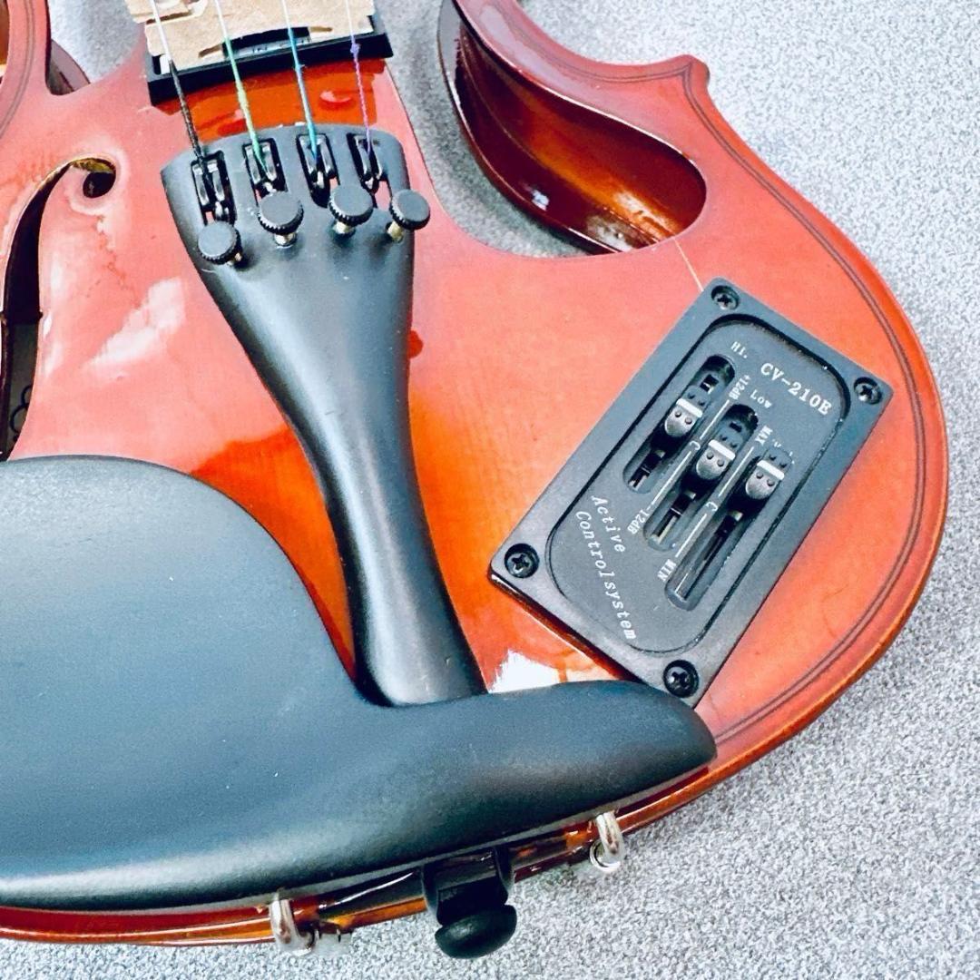 ハルシュタット エレキバイオリン CV210E　サイレント 4/4 タグ付