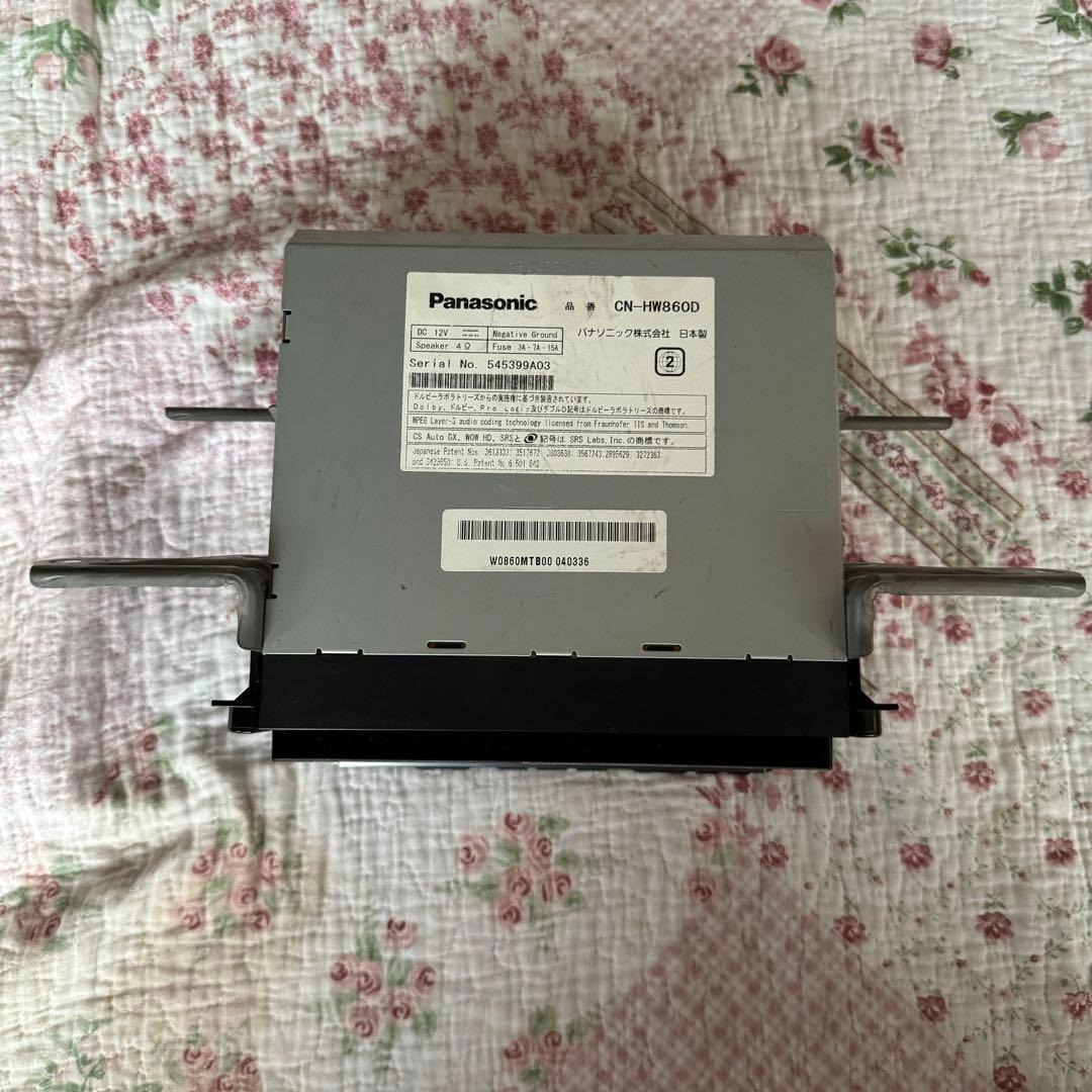 CN-HW860D パナソニック ストラーダ HDDナビゲーション