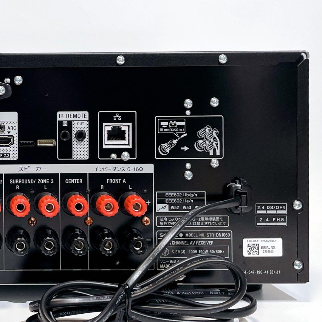 SONY STR-DN1060 7.1ch AVアンプ ハイレゾ対応 美品