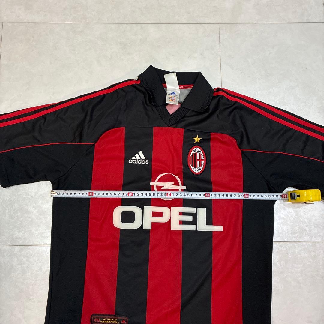 ACミラン adidas シャツ 赤黒（未使用）