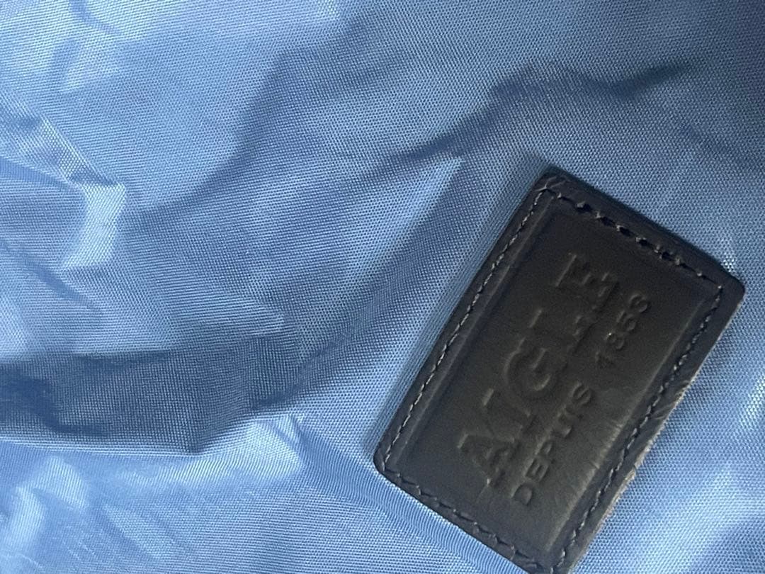 お値下げ　エーグル　未使用　フード付きポンチョ