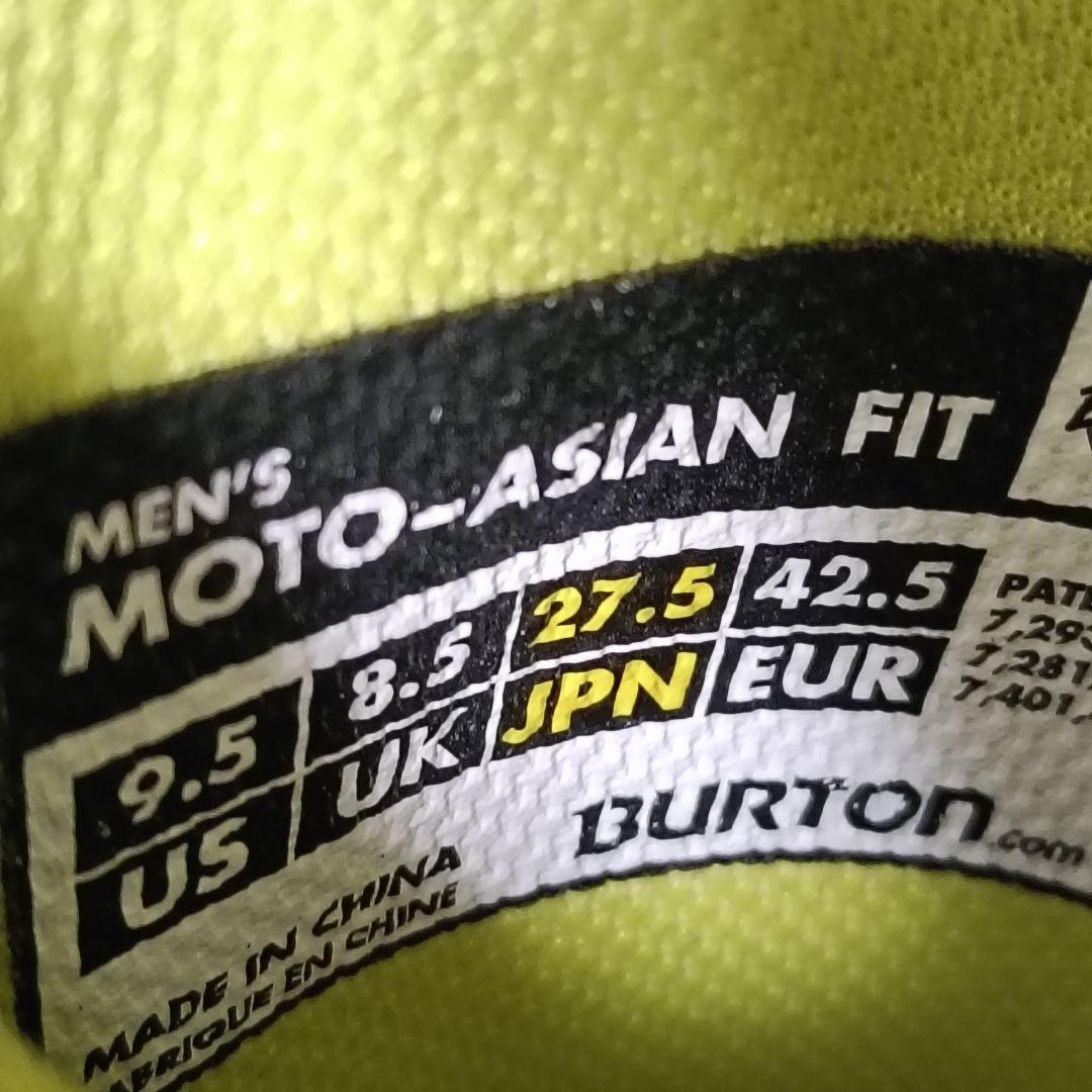 BURTON　MOTO-ASIAN Fit スノーボードブーツ 27.5センチ