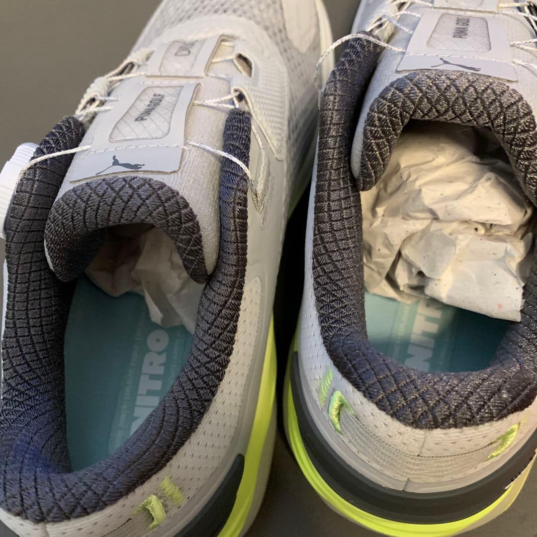 PUMA GOLF ☆プーマニトロ ゴルフシューズ ☆グレー/イエロー