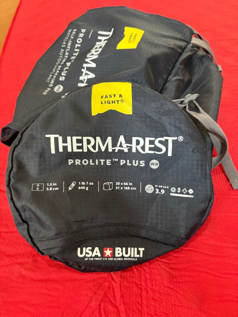 サーマレスト　THERMA REST　プロライトプラスWR ①