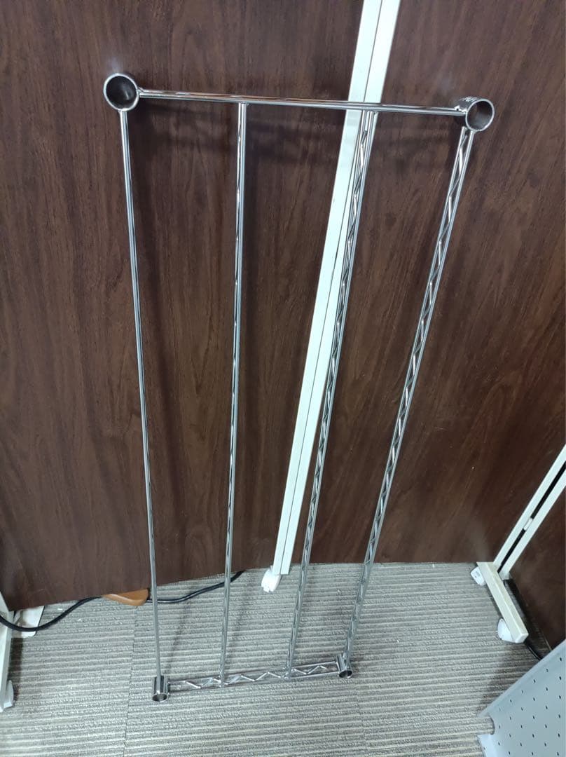 八6225【未使用品】ホームエレクター　パンチングシェルフ メタリックシルバー