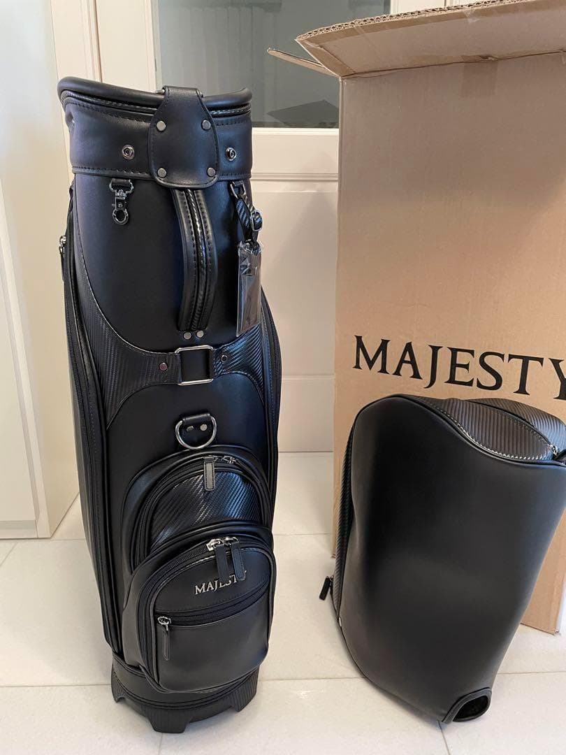 ☆マジェスティ.9インチ.黒.キャディバッグ.新品未使用
