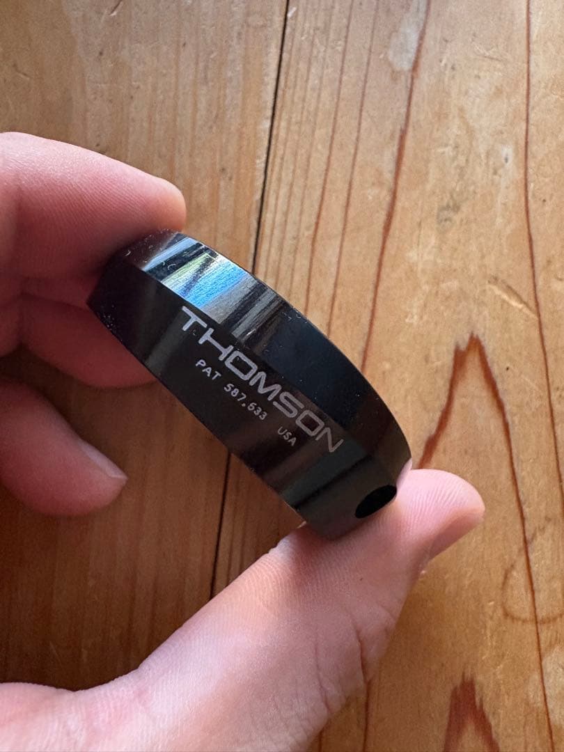 トムソン セットバックシートポスト➕シートクランプ➕プロロゴカーボンサドルセット