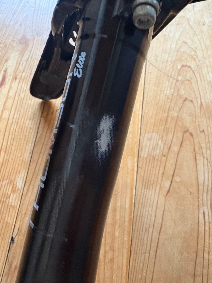 トムソン セットバックシートポスト➕シートクランプ➕プロロゴカーボンサドルセット