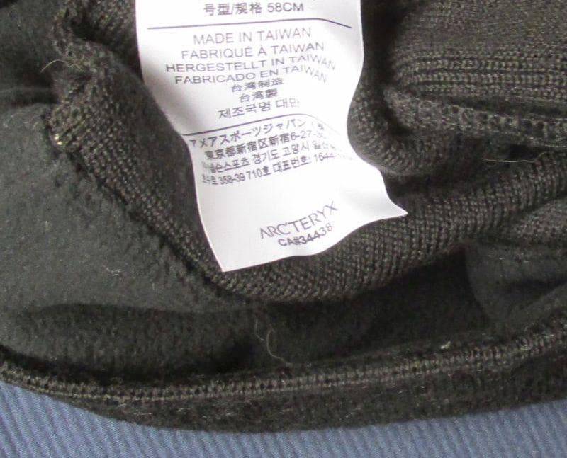 アークテリクス Arc'teryx ビーニー 帽子 ニット帽