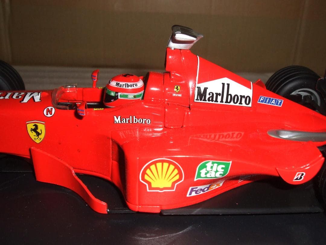 HW　F３９９　E・アーバイン　マルボロ仕様カスタム　箱なし　マテル　１／１８