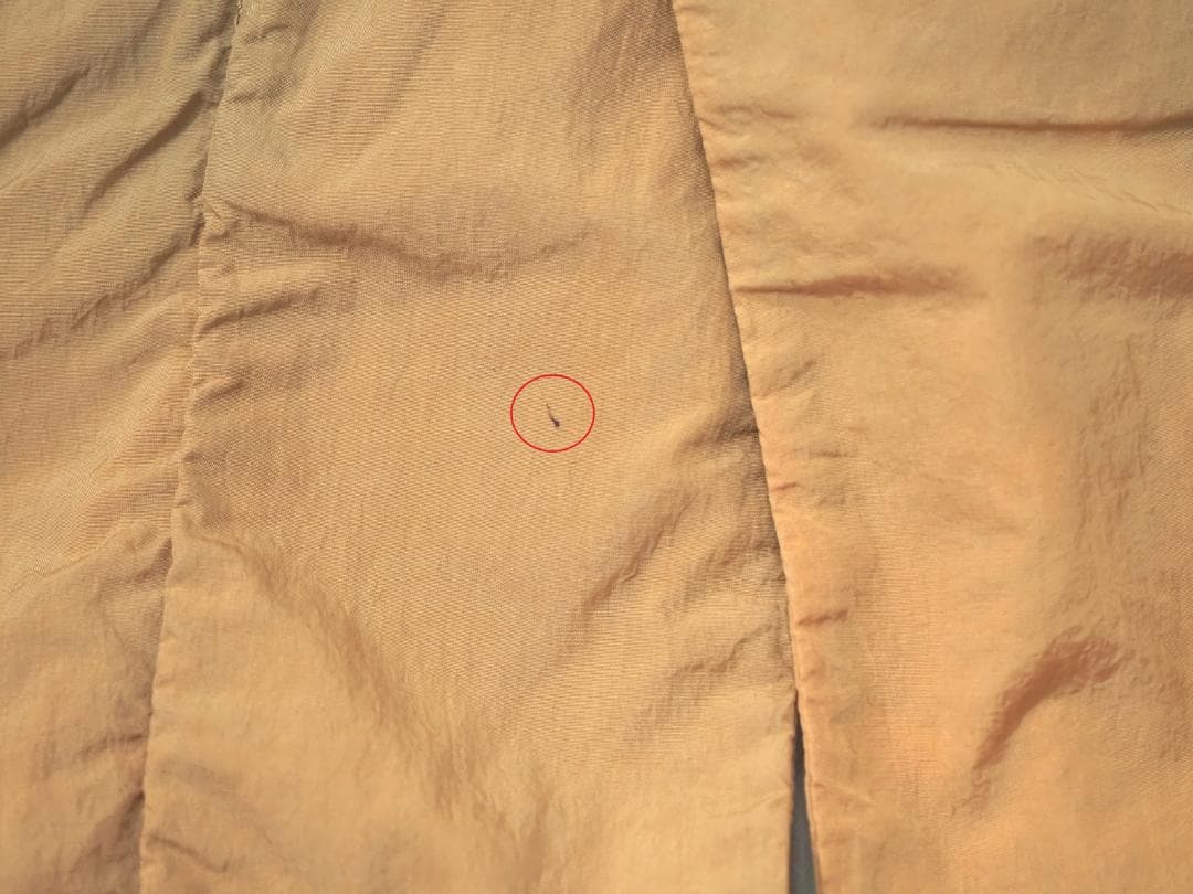 LANVIN ランバン 11SSガーメントダイナイロン比翼ナイロンコート44