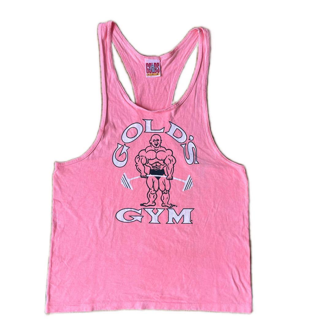 Vintage】ゴールドジム タンクトップ USA製 - メルカリ