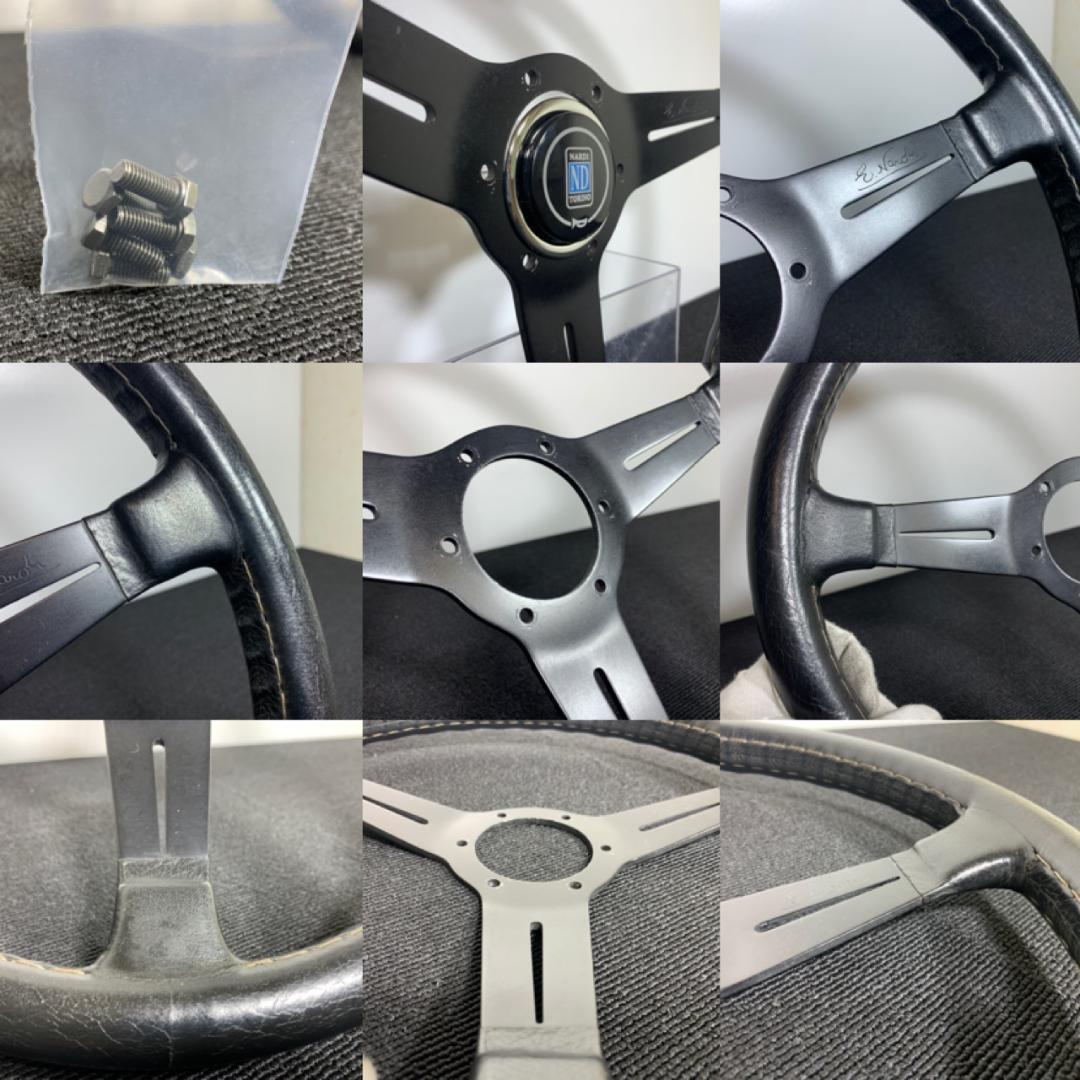 希少 オールド ナルディ クラシック レザーステアリング 新品ホーン