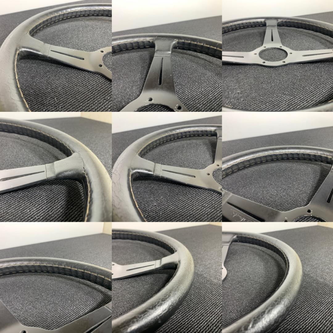 希少 オールド ナルディ クラシック レザーステアリング 新品ホーン