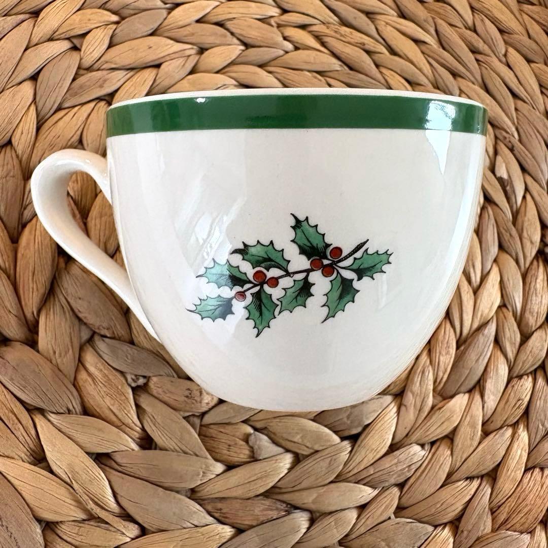 箱付き・英国製】スポード クリスマスツリー プレート カップ