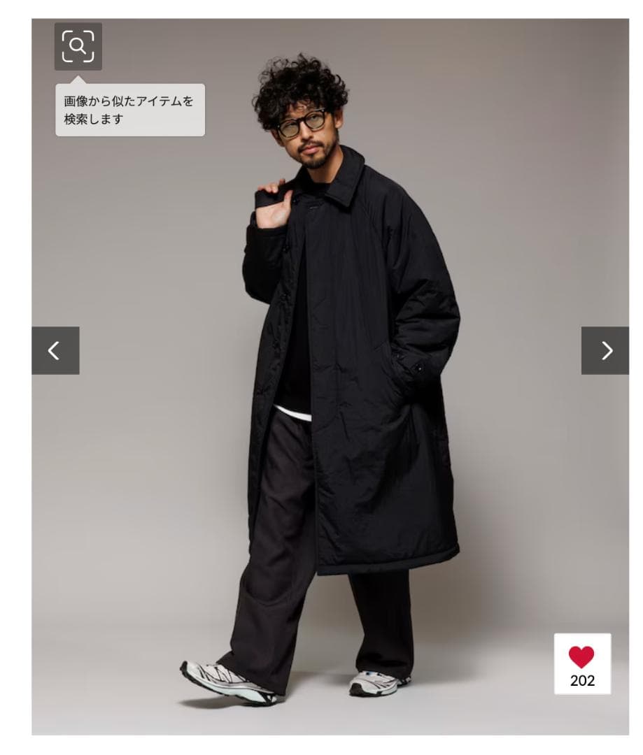 f*t様 Daytona Park　PRIMALOFT ステンカラーコート定価2