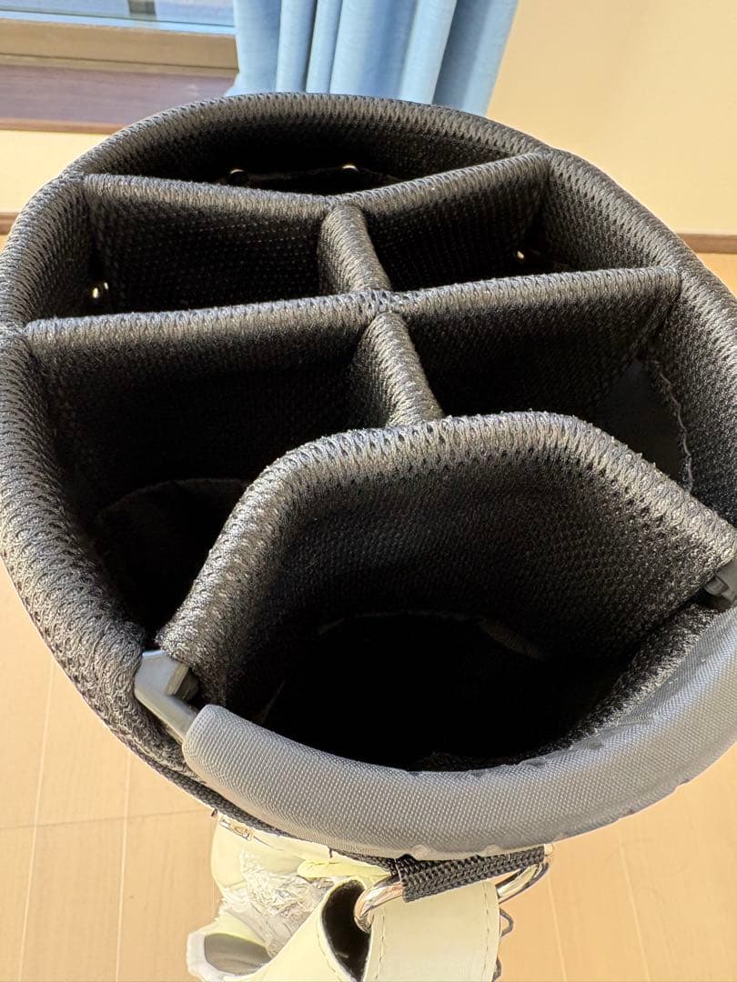 PEARLY GATES キャディバッグ ホワイト