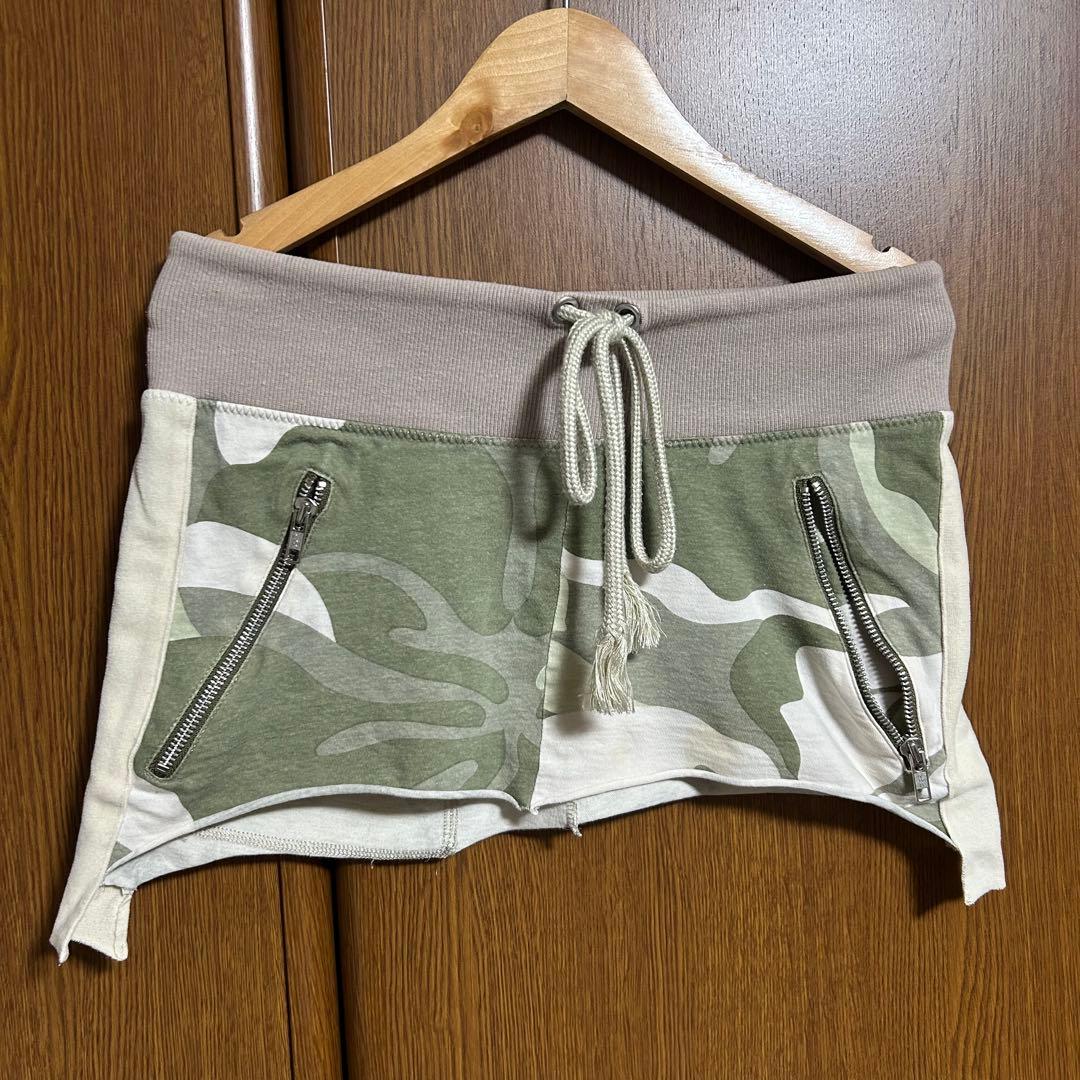 L.G.B. 迷彩 スカート ルグランブルー スウェット ライン 稀少 レア