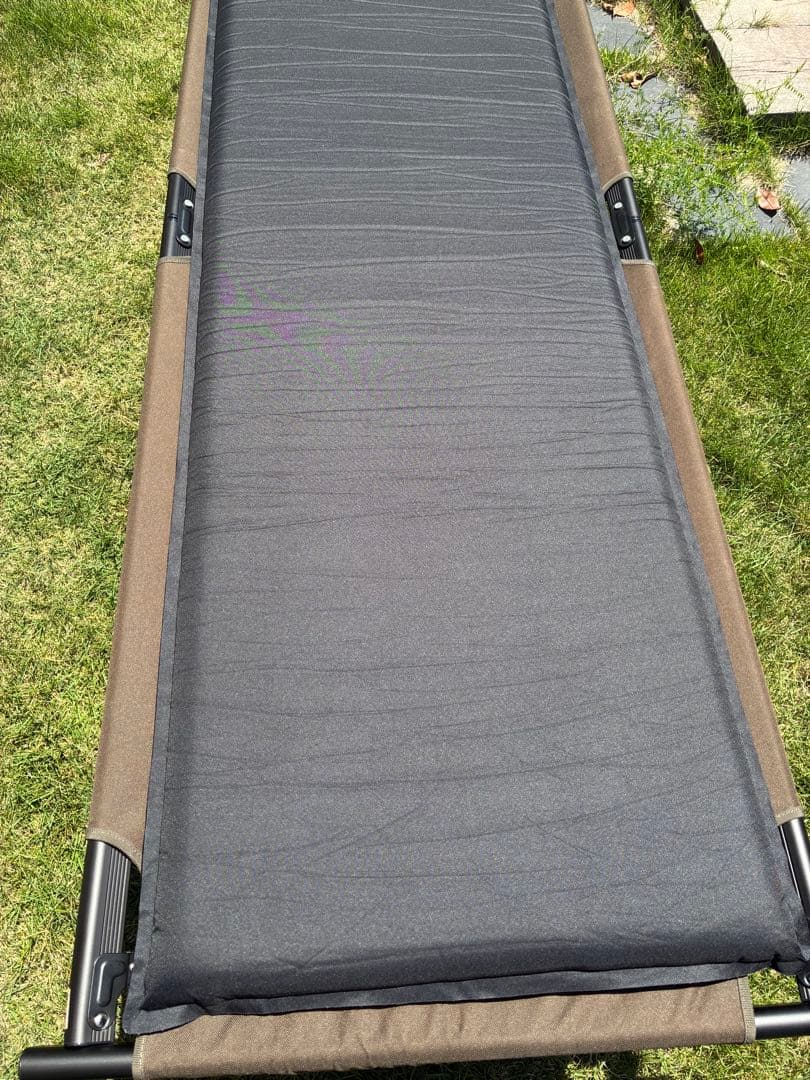 Ogawa オガワ　コット　 アルミGIベッド ブラウン3点セット