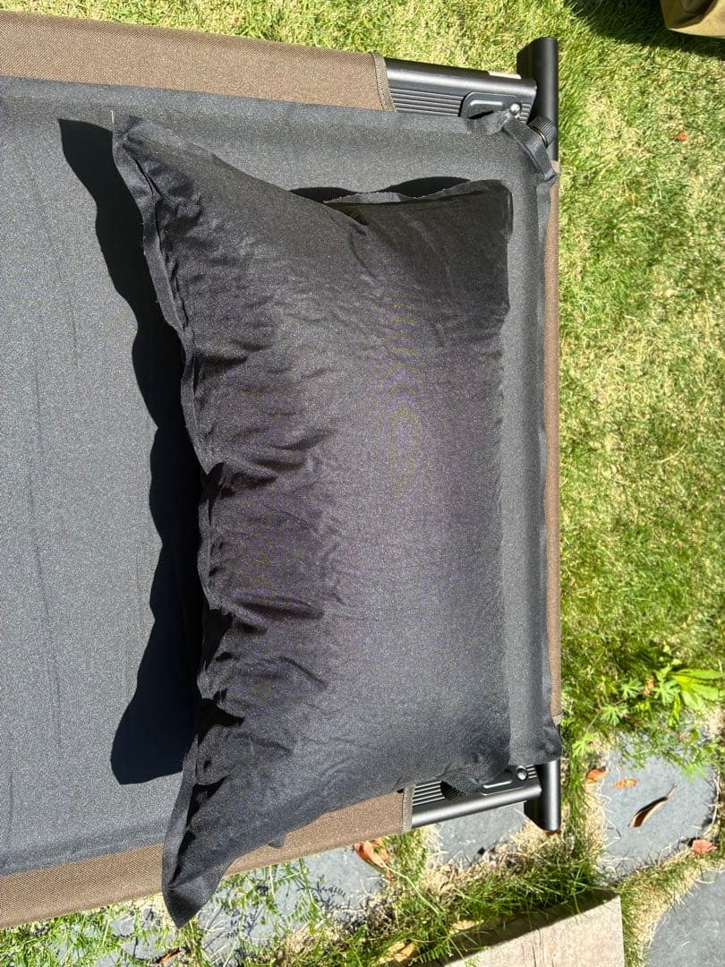 Ogawa オガワ　コット　 アルミGIベッド ブラウン3点セット