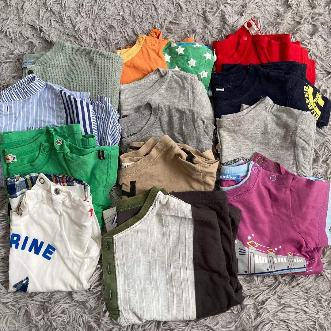 90cm男の子夏物32点セット - メルカリ