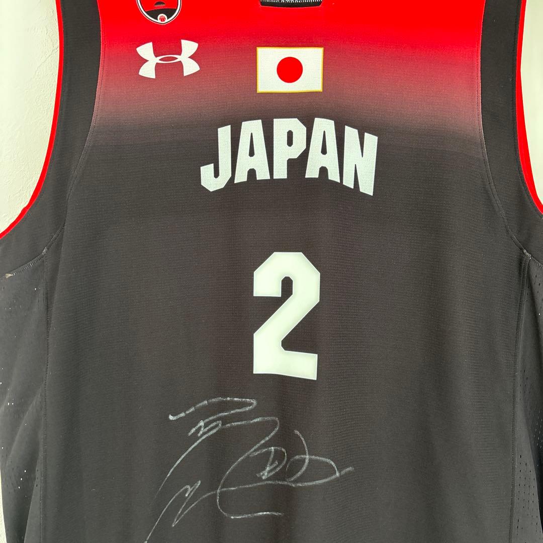 日本代表 バスケットボールジャージ 富樫選手 サイン入り
