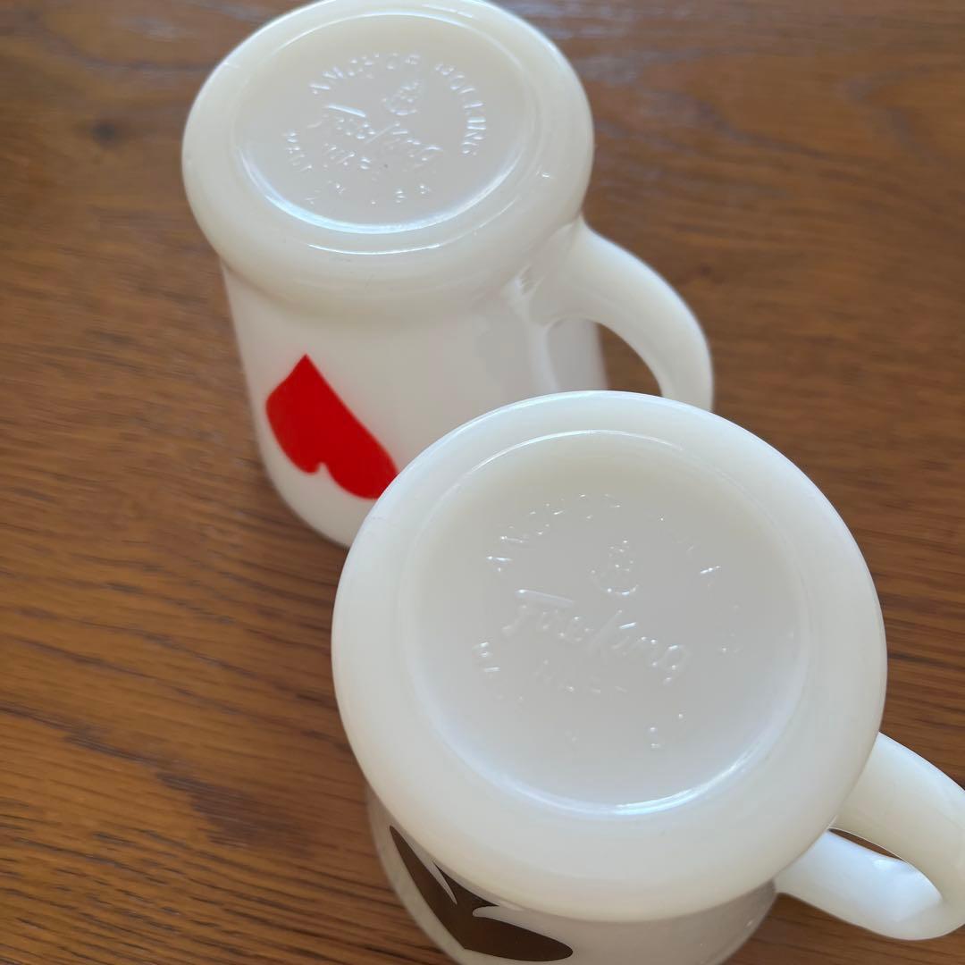 ファイヤーキング　ハートとスペードのマグカップ2個セット