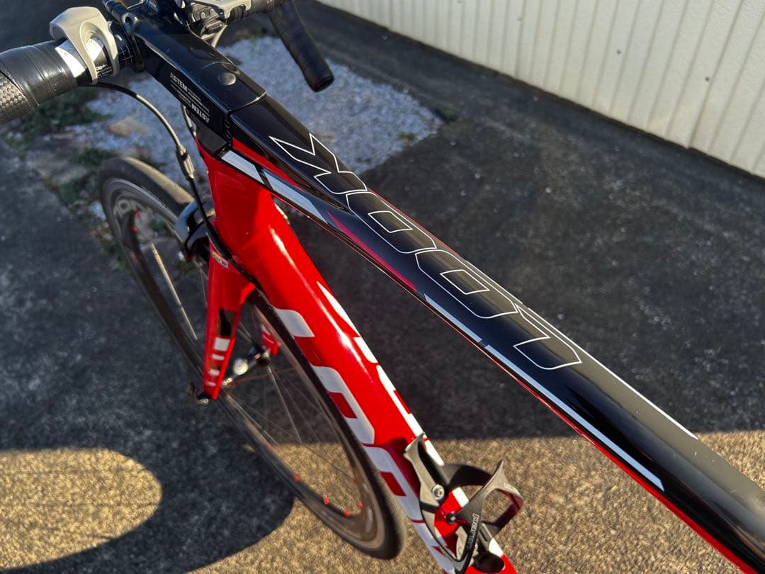 きまぐれ値引き！LOOK 675 light ロードバイク フルカーボン　レッド