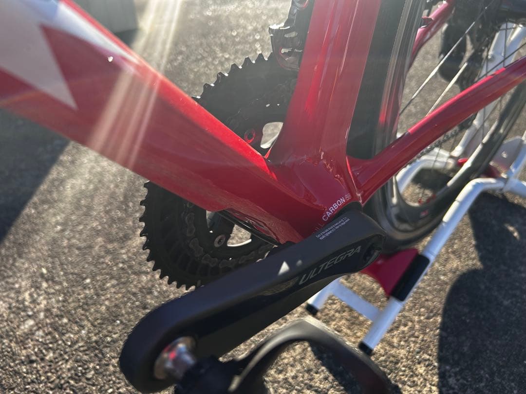 きまぐれ値引き！LOOK 675 light ロードバイク フルカーボン　レッド