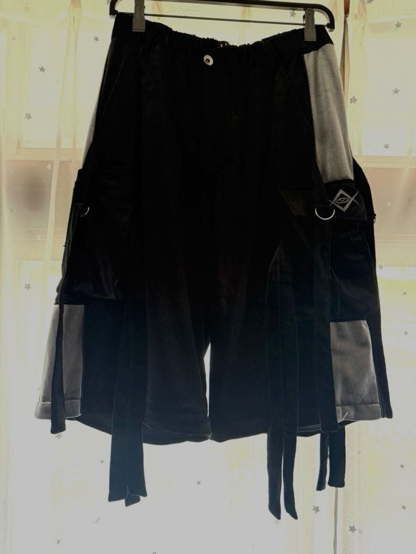 REFLEM 2WAYワイドベロアカーゴパンツ DimMoire