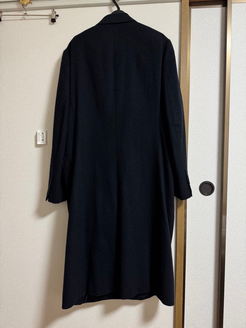 紙タグ付き美品！ COMOLI 22aw カシミヤダブルチェスターコート 3