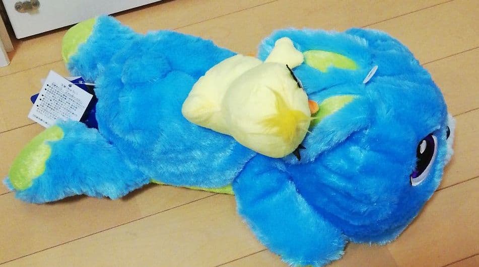 トイ・ストーリー ダッキー＆バニー 仲良し 寝そべり ぬいぐるみ