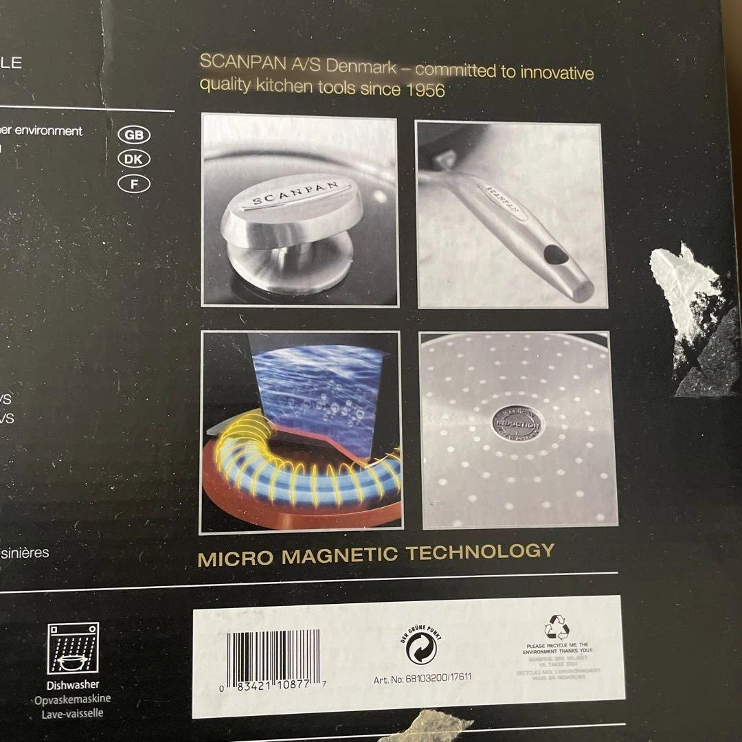 SCANPAN PRO IQ 32cm 3.6L フライパン 蓋付き