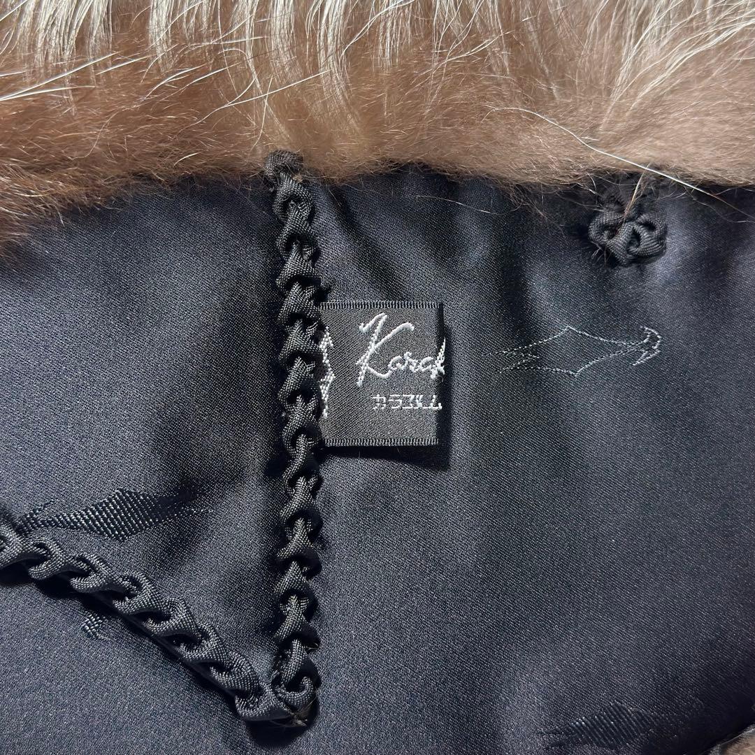 【銀狐】SAGA FOX サガフォックス ショール シルバーフォックス 銀涙品格