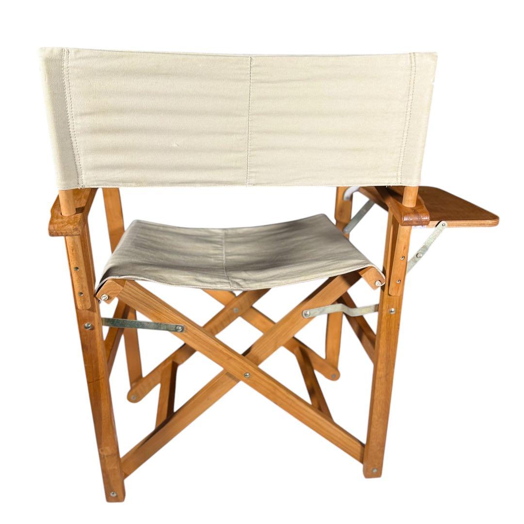 HR631 【廃盤希少品】コールマン　ガーデンウッドフォールチェア　テーブル付