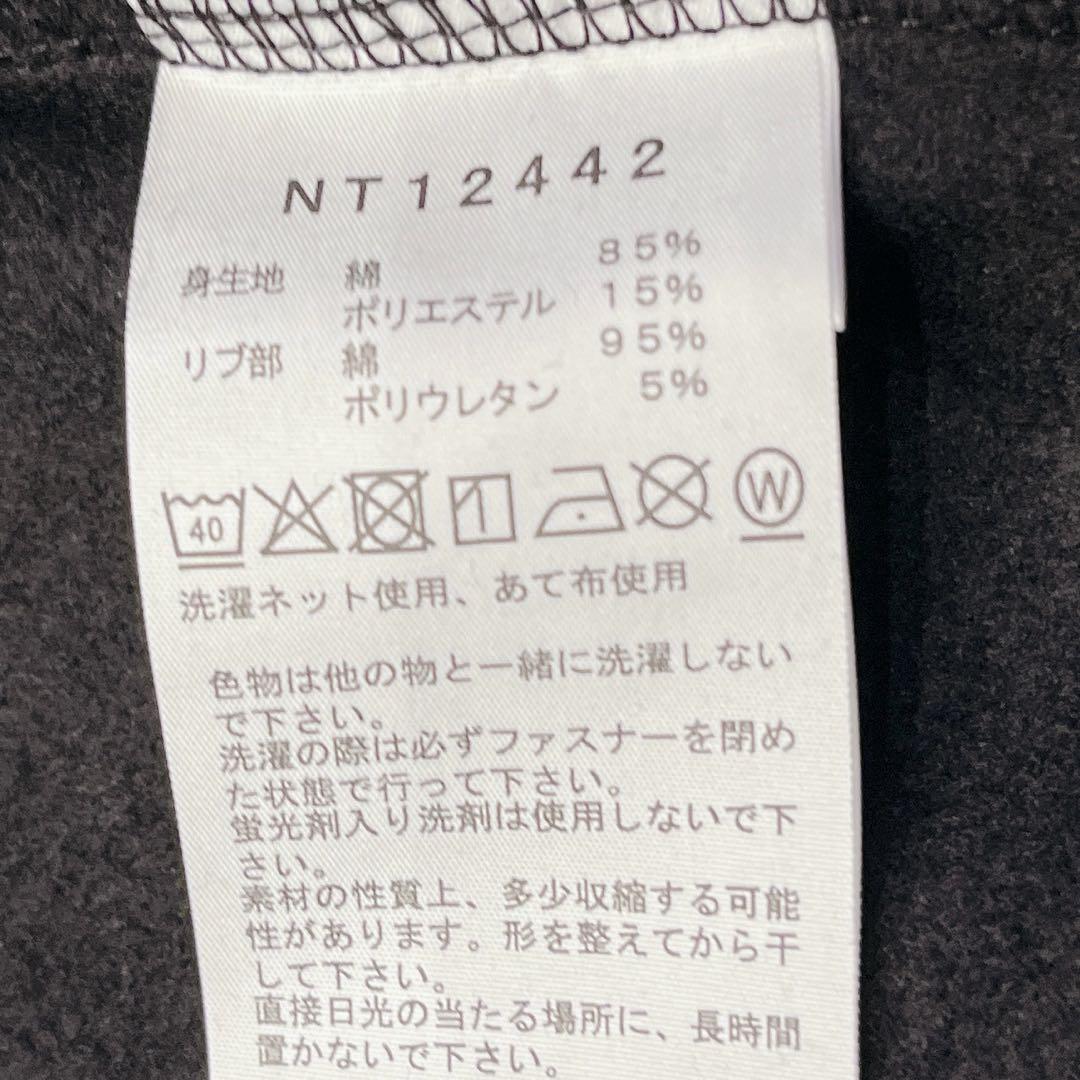 新品タグ付き ノースフェイス リアビューフルジップフーディ NT12442 黒