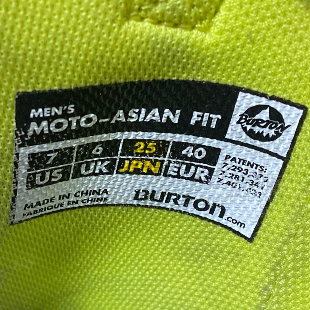 【即日発送_送料無料】BURTON スノボ　MOTO-ASIAN FIT 25㎝