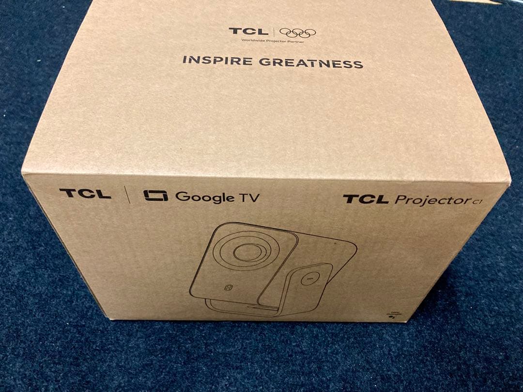 TCL C1 GTV ポータブルプロジェクター　極美品！