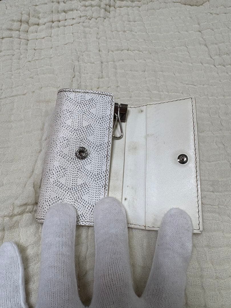 GOYARD ゴヤール　キーケース　ヘリンボーン柄