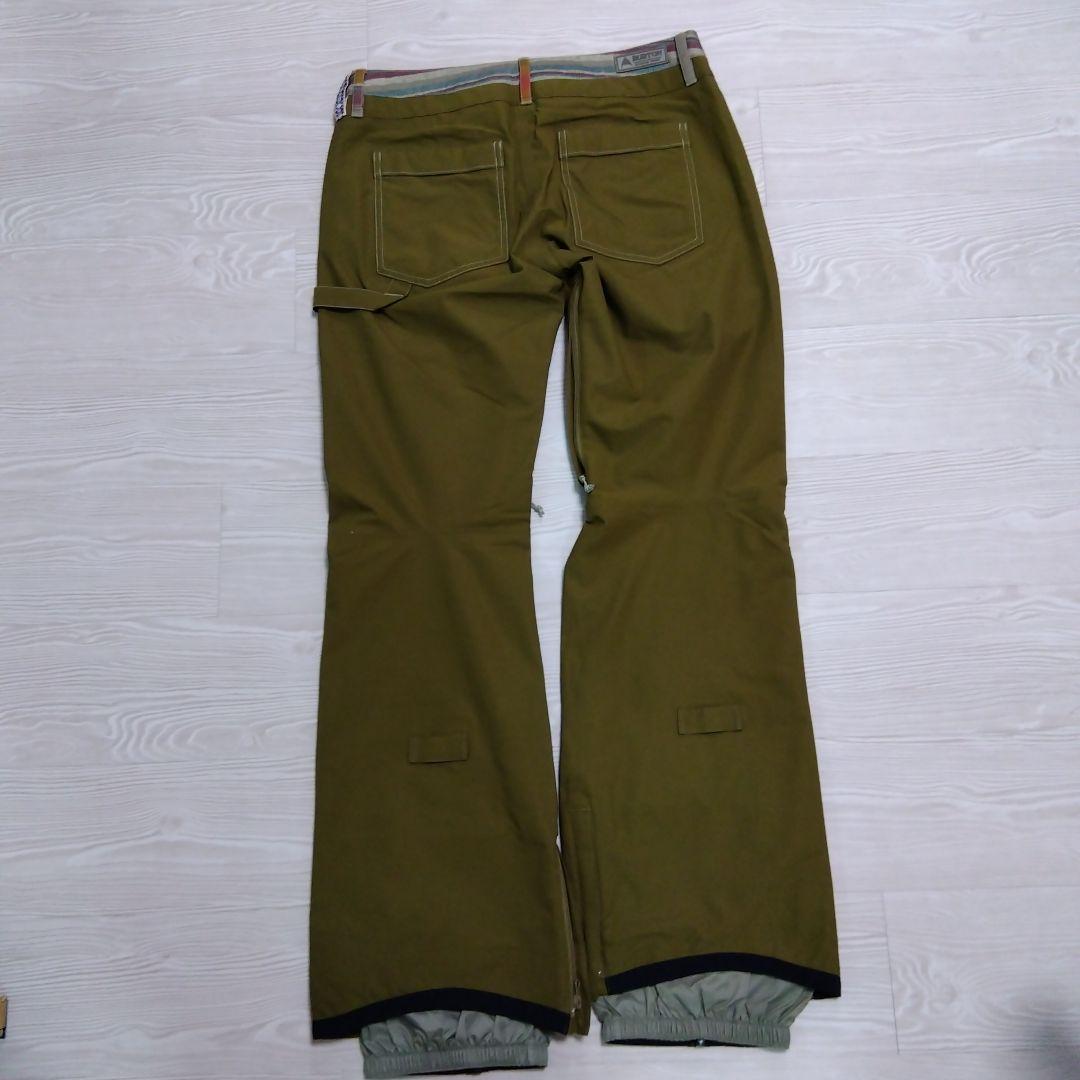 BURTON バートン　パンツ　カーキ　S　スノボ　スキー　新品