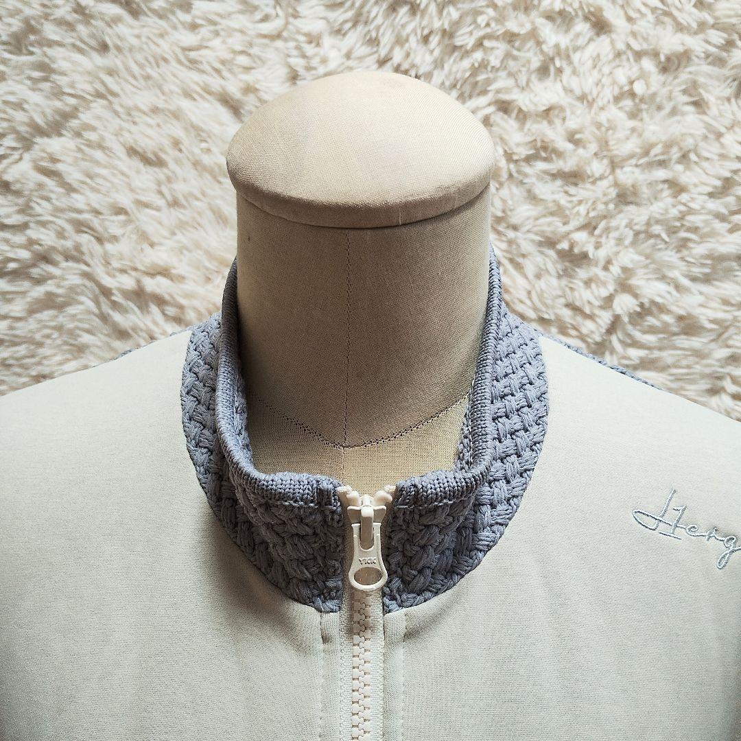 kd様専用 HERG1 フリース×ケーブルニットブルゾン CORDURA - メンズ