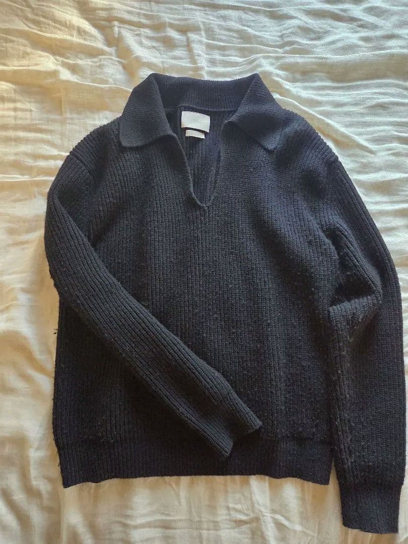 【yoke】リブスキッパーセーター