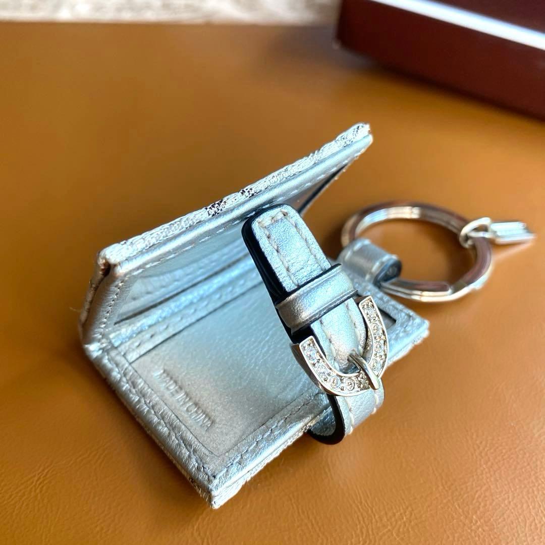 コーチピクチャーフレームキーホルダー