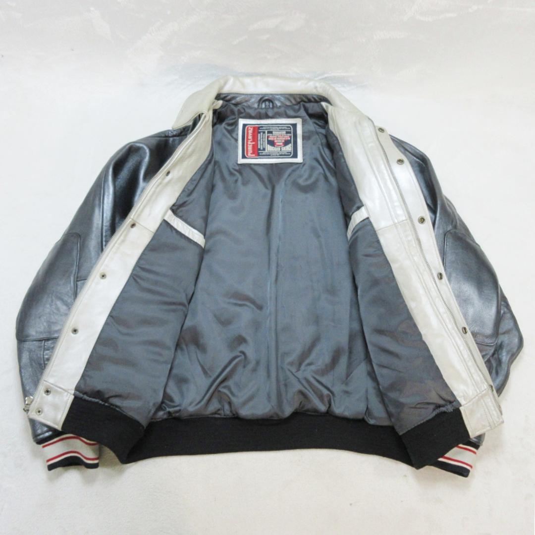 ✨VITAGE/超大きい✨PURE PLAYAZ メタリック オールレザー