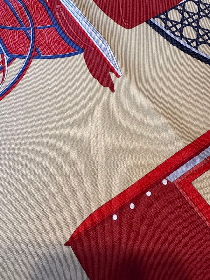 エルメス　クリスマス限定ケース　折畳式幌　馬車　カレ90 スカーフ