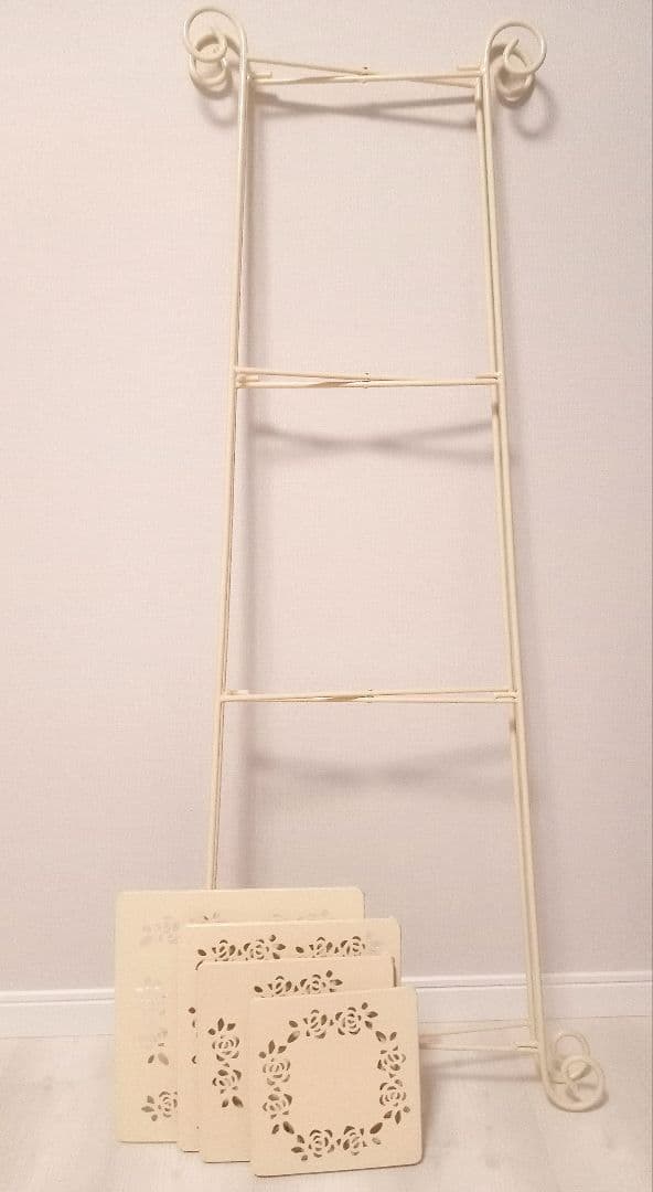 廃盤 イマン アイアンローズ 4段ラック