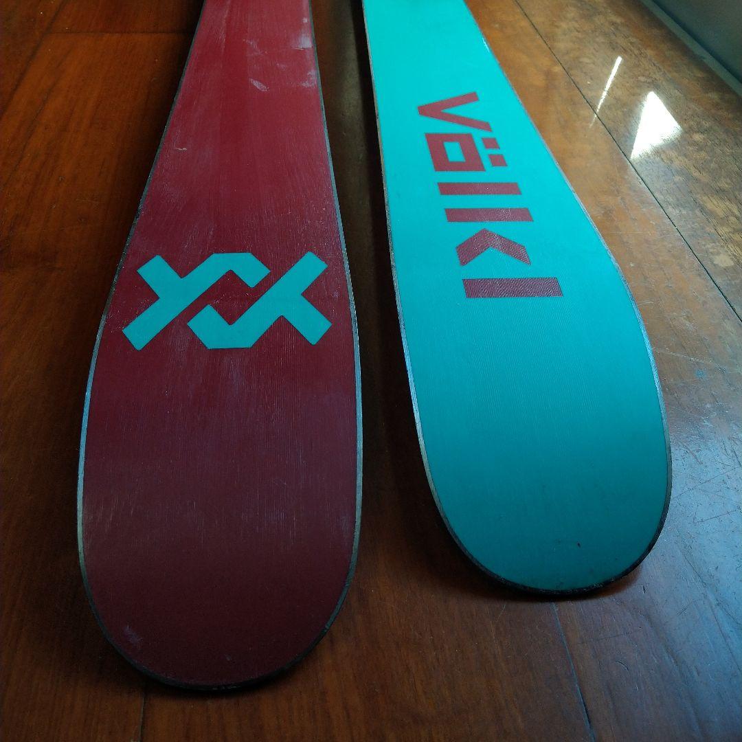 Volkl bash 81 168 スキー 赤色 板のみ