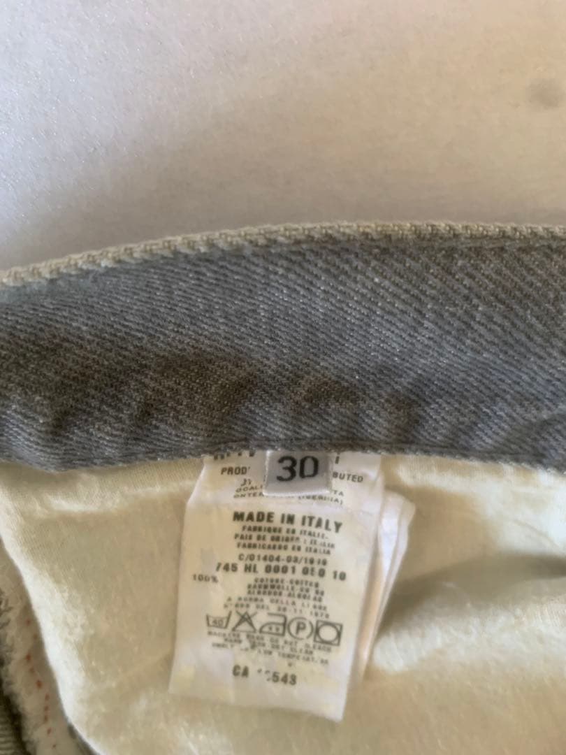 ヘルムートラング　本人期　1999年　グレーデニム