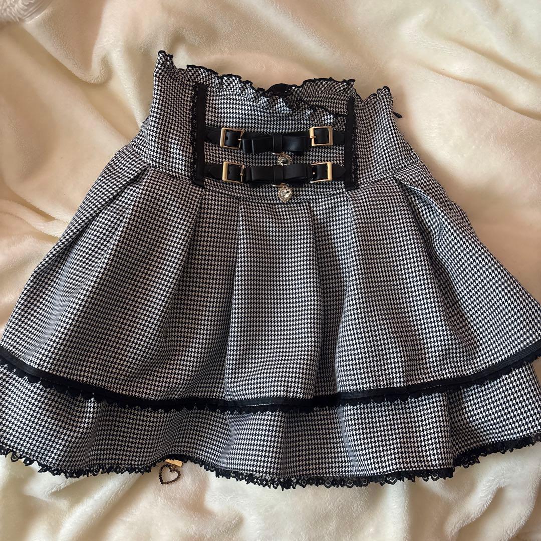 LIZ LISA リズリサ 千鳥柄スカート - メルカリ
