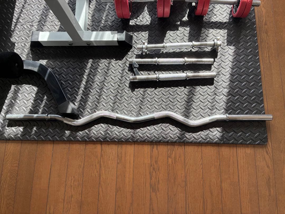 IROTEC アイロテック他プレート130kg ホームジムセット　引き取りのみ